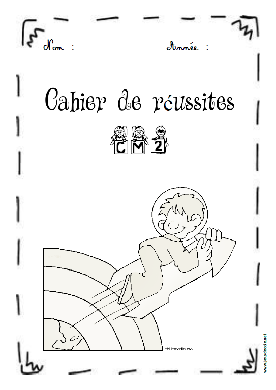 cahier de réussites cm2